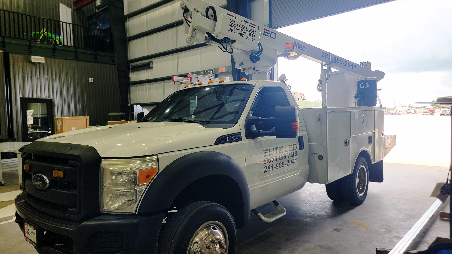 LED Sign Installation